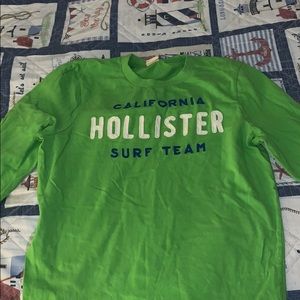 long sleeve hollister shirt